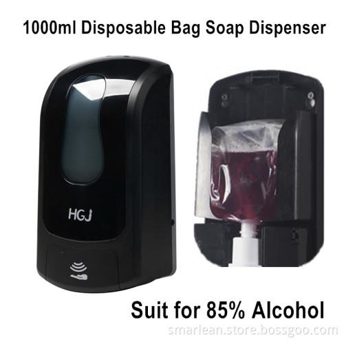 1000ml hotel refillable foam soap dispenser ,pump foam soap dispenser